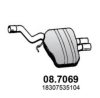 BMW 18307535104 End Silencer